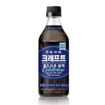 커피음료 썸네일이미지, 브랜드: 코카콜라음료 제품명: 조지아 크래프트 콜드브루 블랙 용량: 370ml